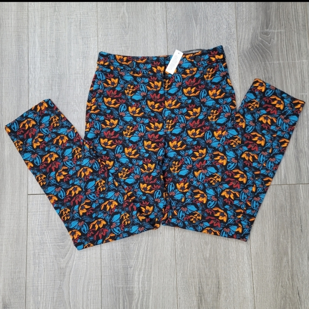 NWT topshop floral pants